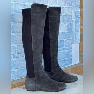 STUART WEITZMAN LANDER OTK WEDGE BOOTS 8.5 M